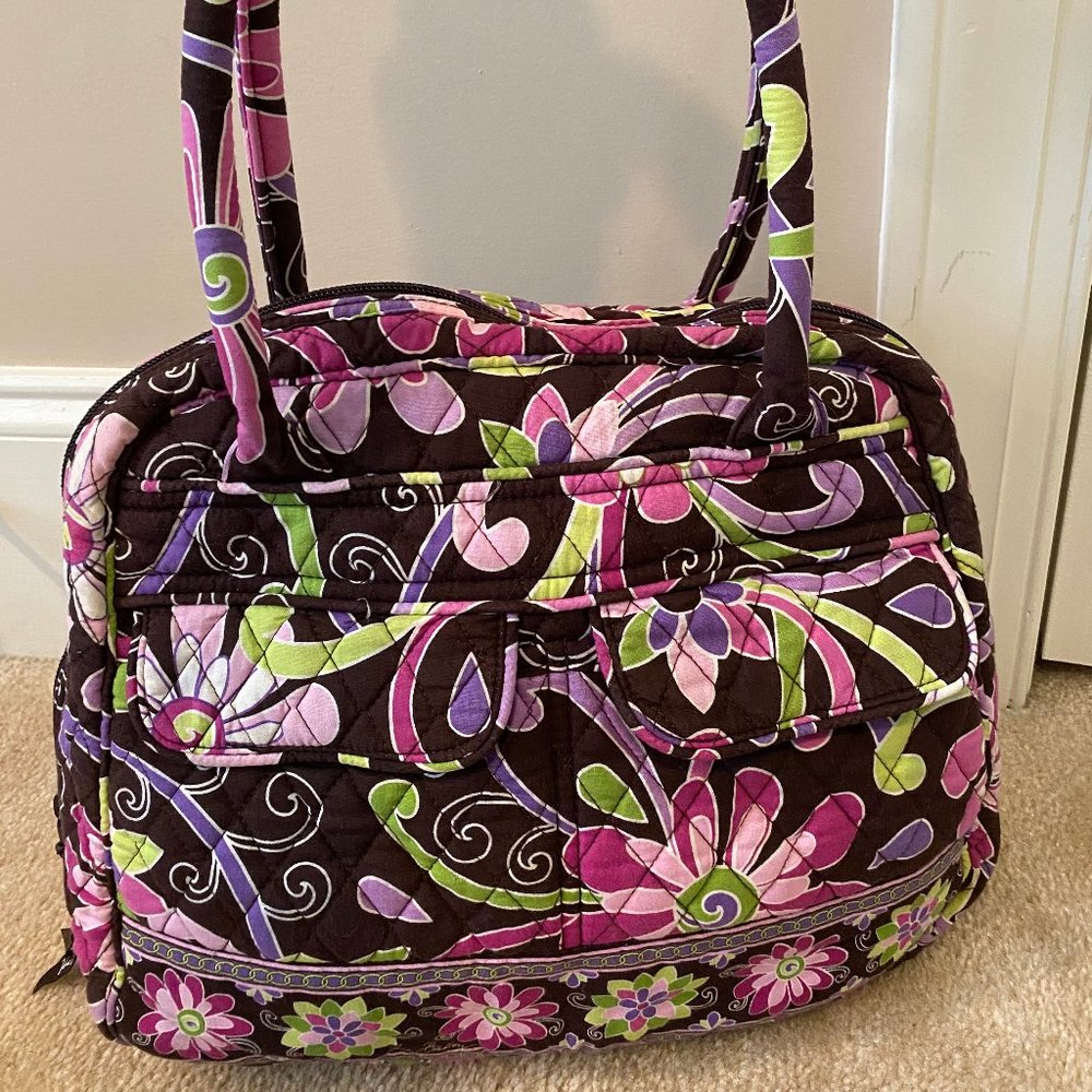 Vera Bradley Purple Punch tote